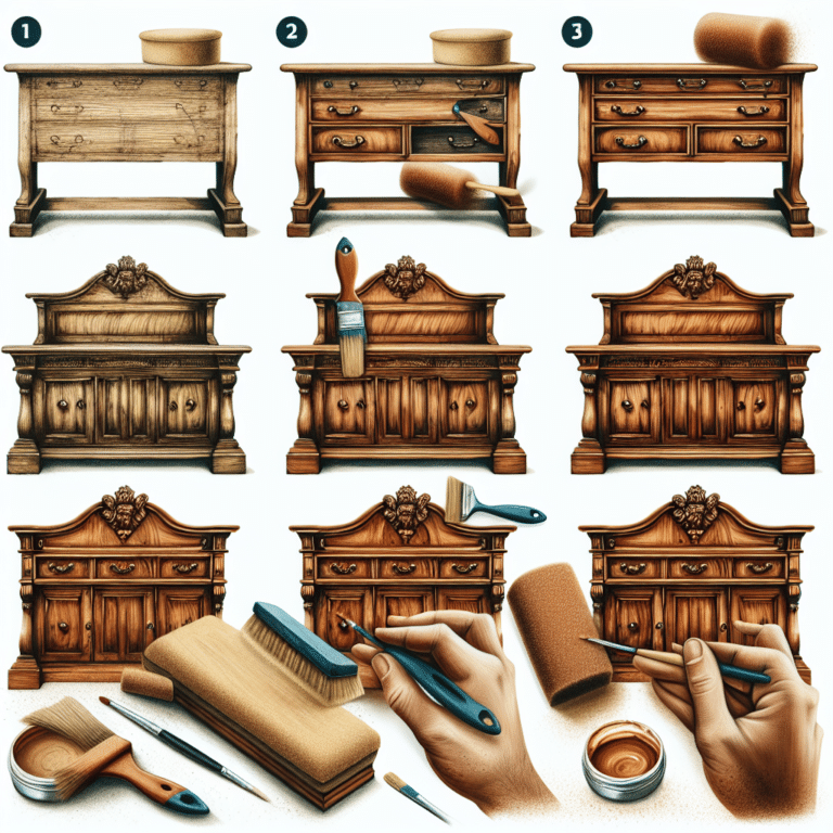 Step-by-Step Guide: Applying Wood Finish on Antique Furniture