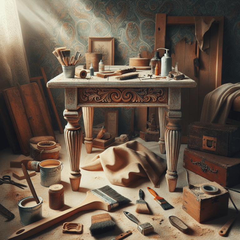 Revamp Your Space: DIY Ideas for Retro Table Restoration