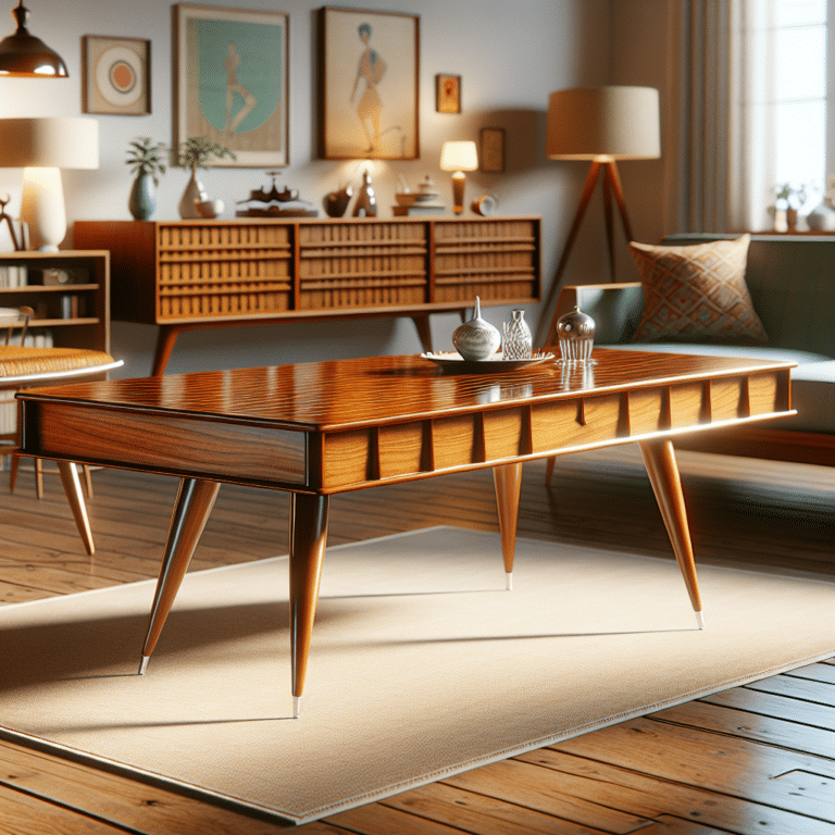 Step-by-Step Guide to Mid-Century Table Makeover