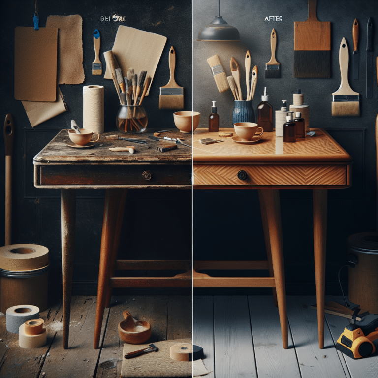 Revamp Your Space: DIY Ideas for Retro Table Restoration