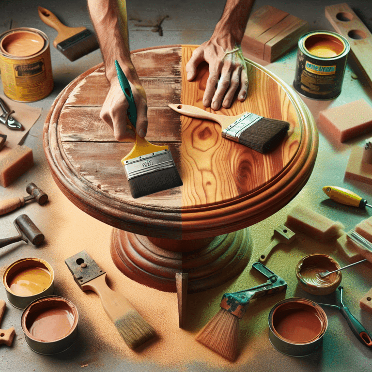 Reveal the Hidden Beauty: Techniques for Refinishing Table Tops