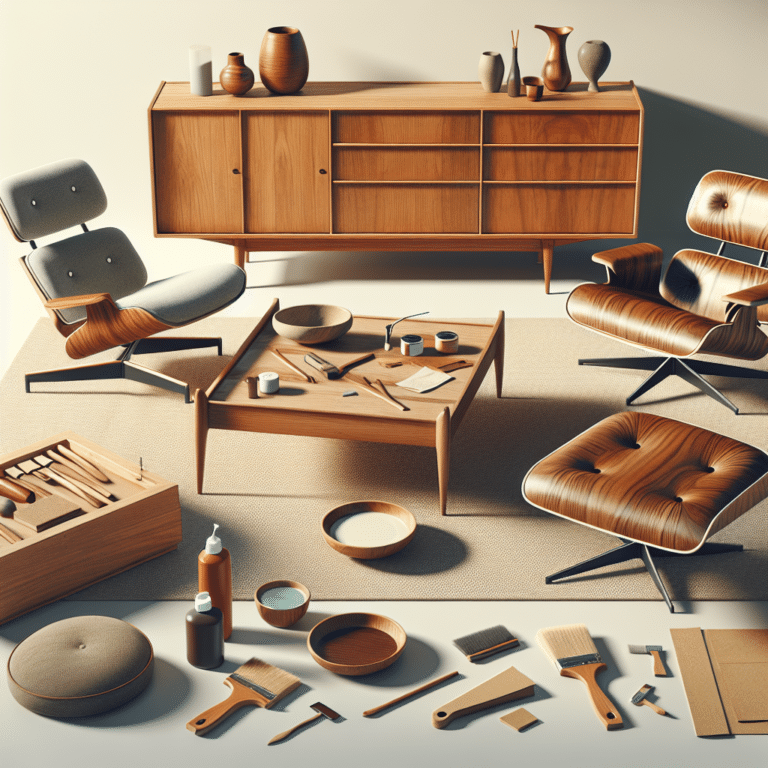 Revive Mid-Century Furniture with Perfect Wood Finish