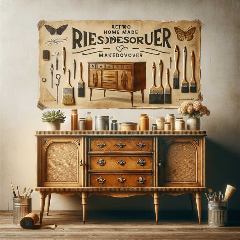 DIY Retro Sideboard Makeover