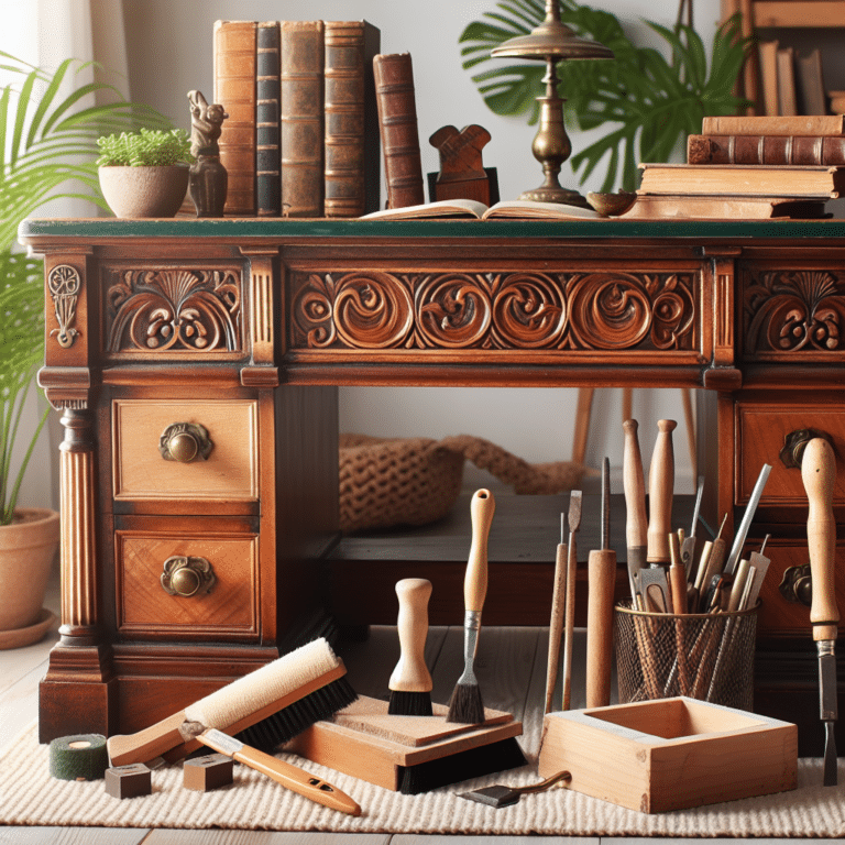 Restoring Retro Desks at Home