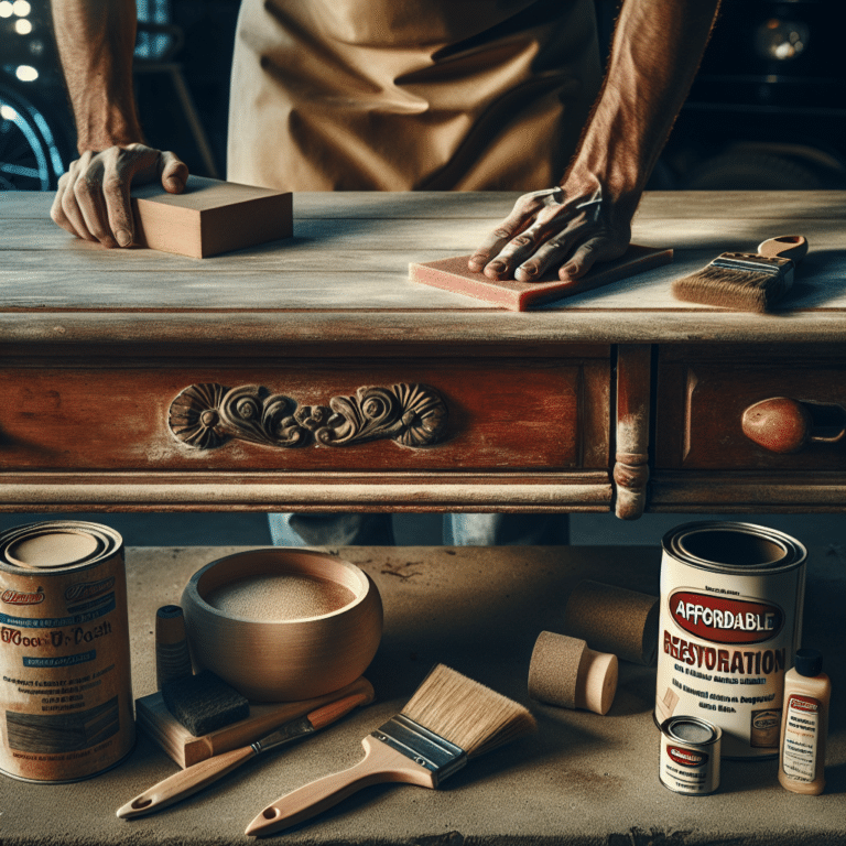 Refurbishing Wooden Furniture Cheaply