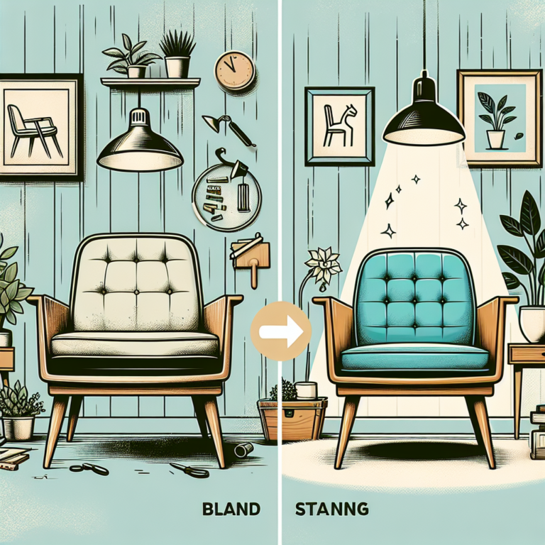 From Drab to Fab: Easy DIY Mid-Century Furniture Makeovers