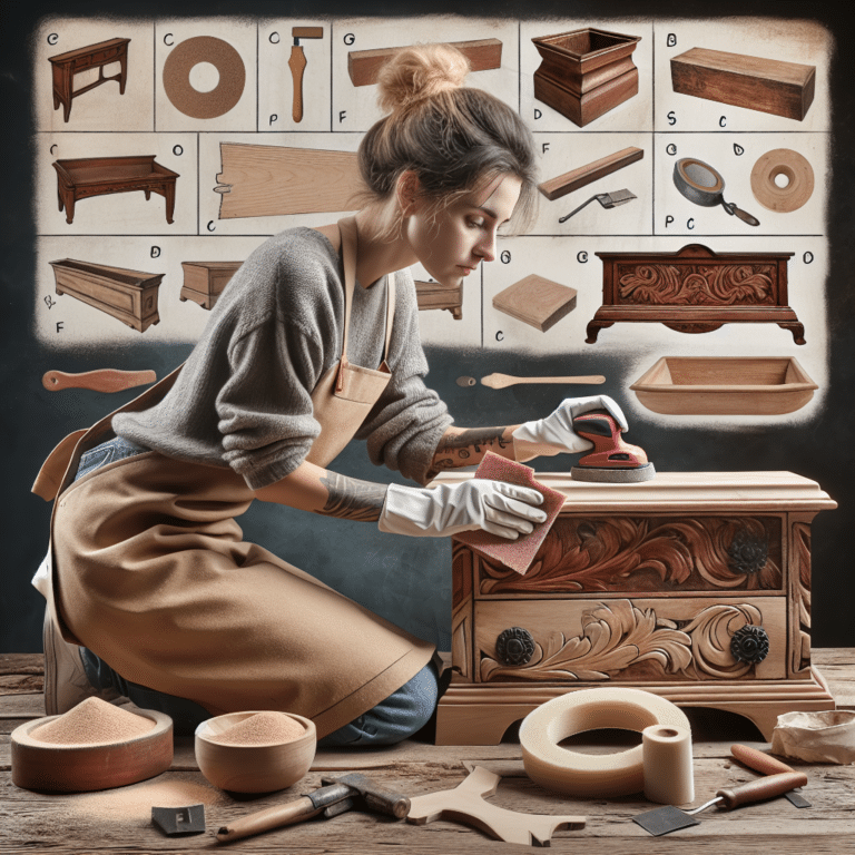  "Exploring the Art of Sanding and Prepping Wood for Restoration