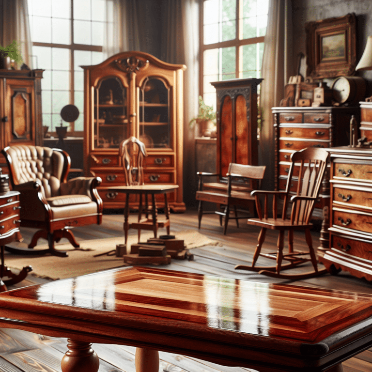 Finding the Perfect Wood Finish for Your Vintage Furniture