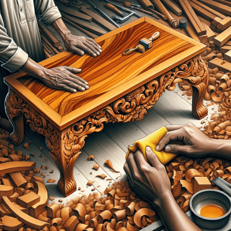 Creating the Perfect Finish: Teak Furniture Edition