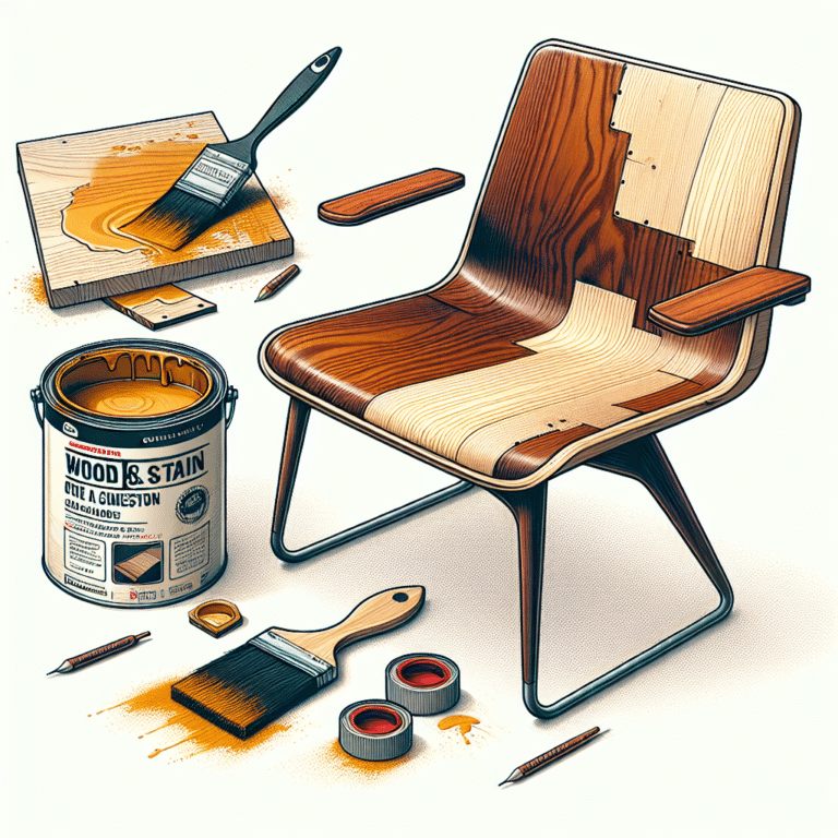 DIY Sanding and Staining Retro Furniture Projects