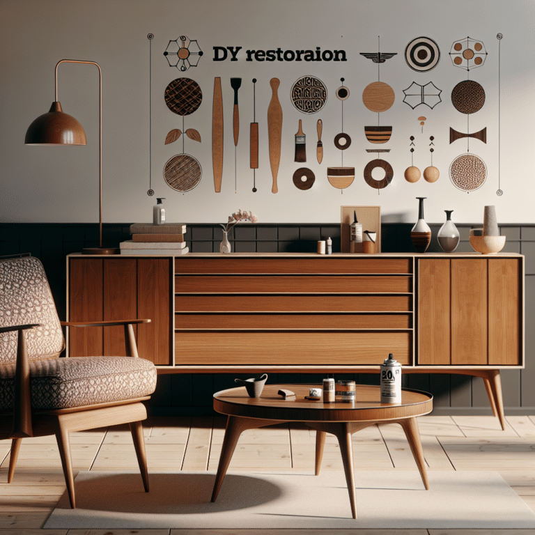 Recapture Mid-Century Charm: DIY Furniture Restoration