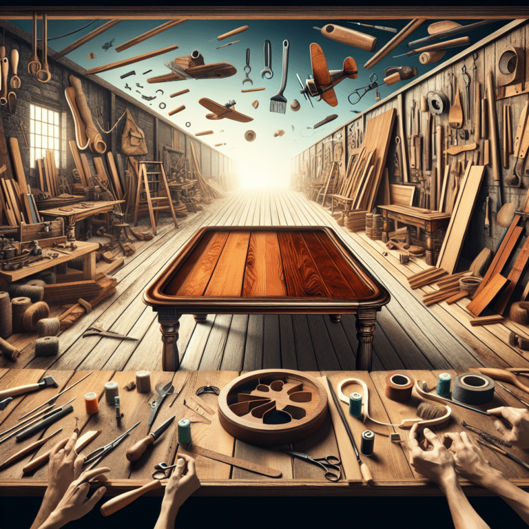 Step by Step Guide to Restoring Wooden Retro Tables