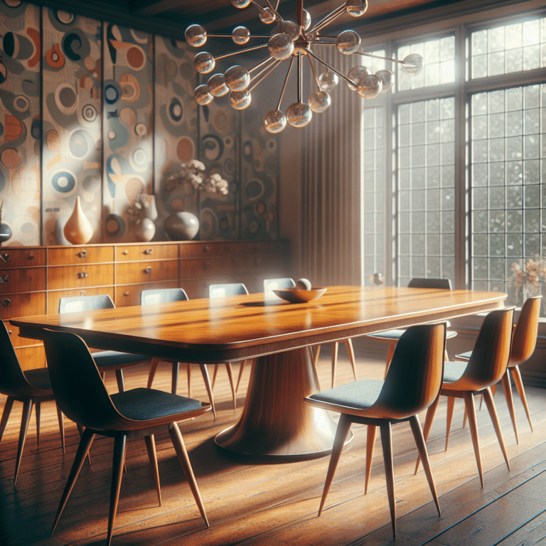 Rediscovering the Retro Charm: Restoring Mid-Century Dining Tables