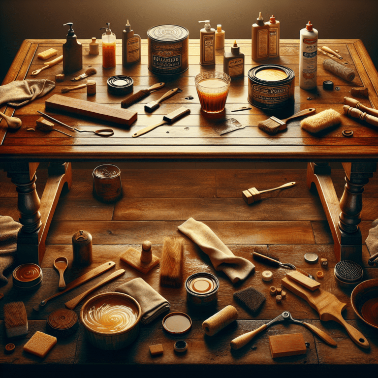 The Art of Polishing and Waxing Wooden Tables