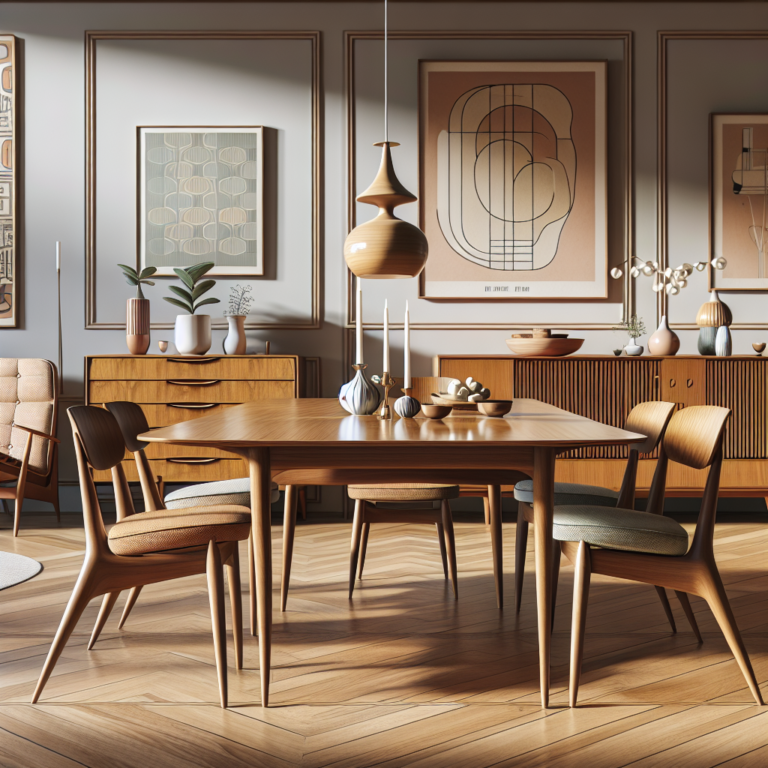 Restoring the Charm of Mid-Century Dining Tables