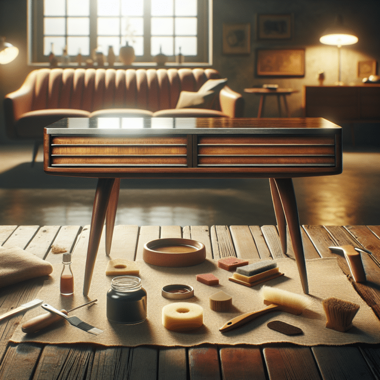 Quick Fixes for Timeless Tables: Tips for Restoring Scratches on Retro Tables