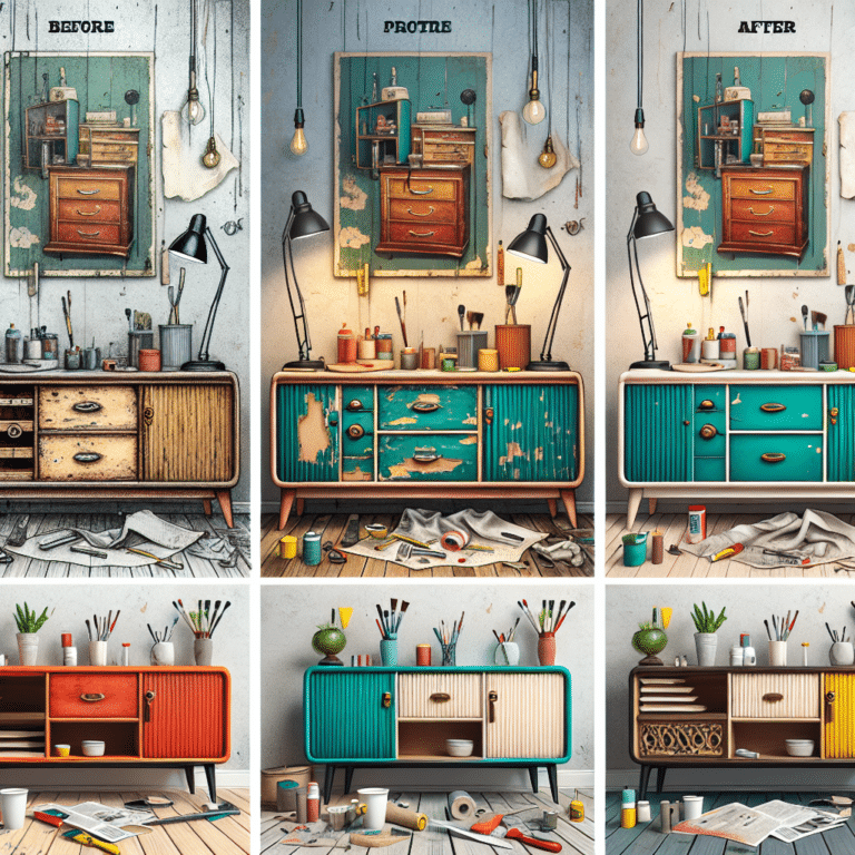 Sideboard Revamp: A DIY Retro Makeover Project