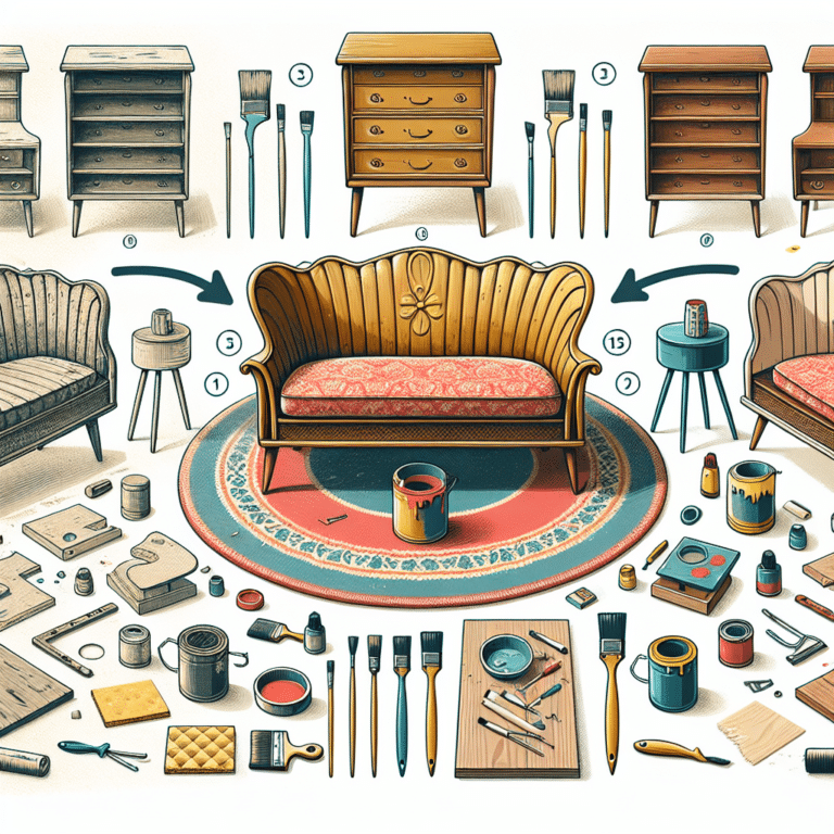 From Drab to Fab: Easy DIY Mid-Century Furniture Makeovers