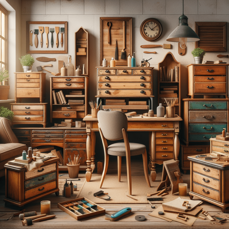 Home-based Retro Desk Refurbishing Techniques