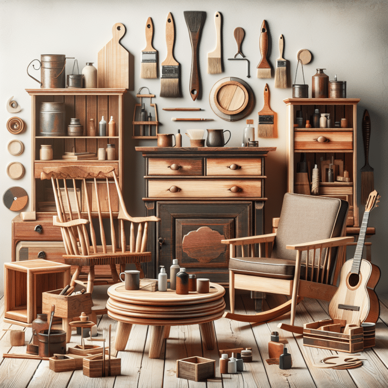 Vintage Wooden Furniture: DIY Finishing Techniques