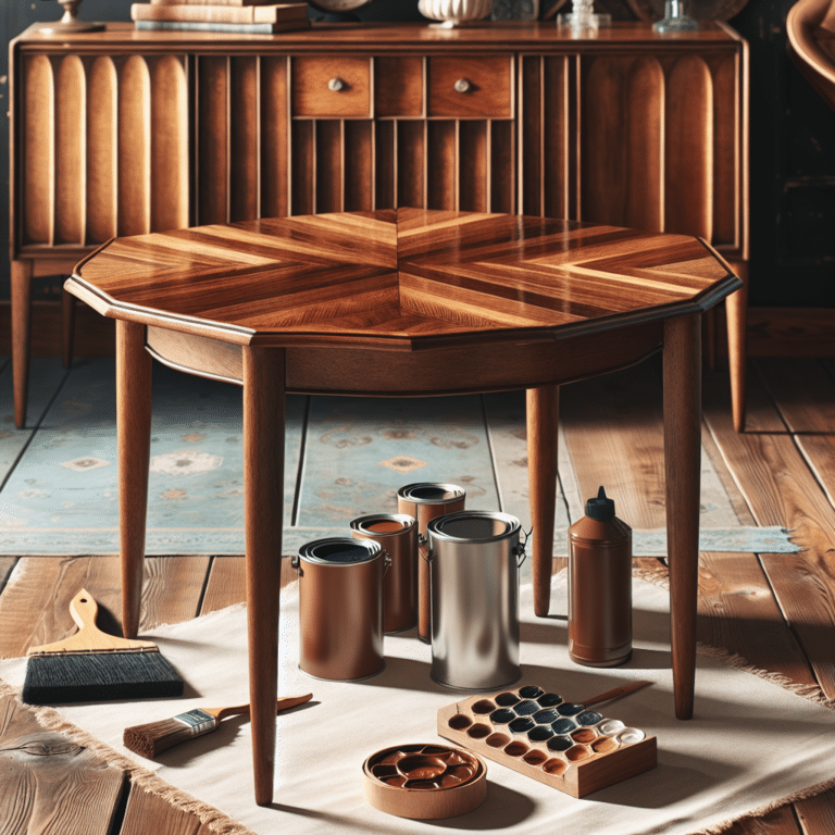 Staining Secrets for Mid-Century Tables