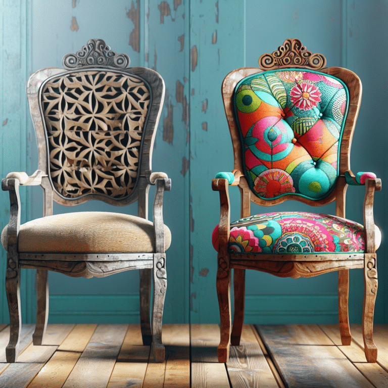 Old Meets New: Unique Ideas for Vintage Chair Makeovers