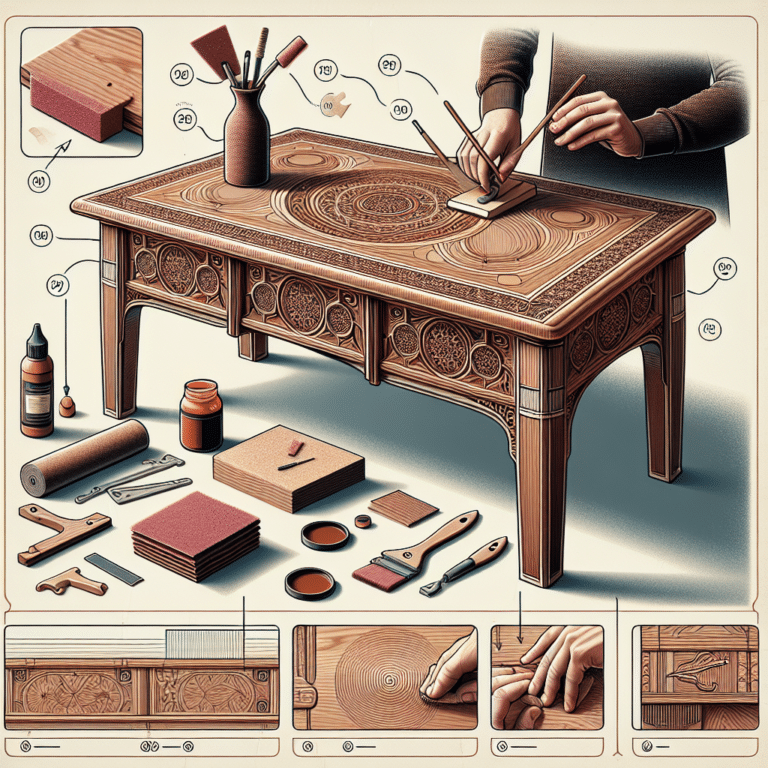 How to Restore Scratched Mid-Century Tables