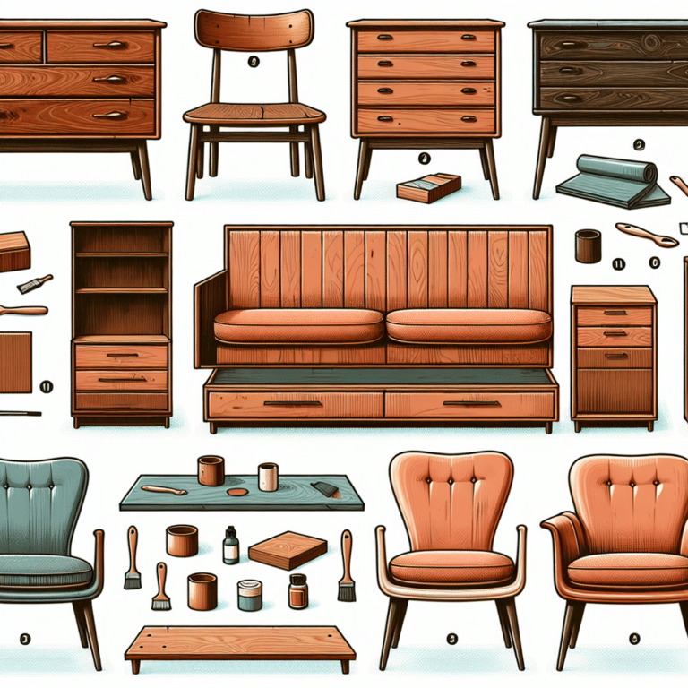 Techniques For Refinishing Mid-Century Furniture