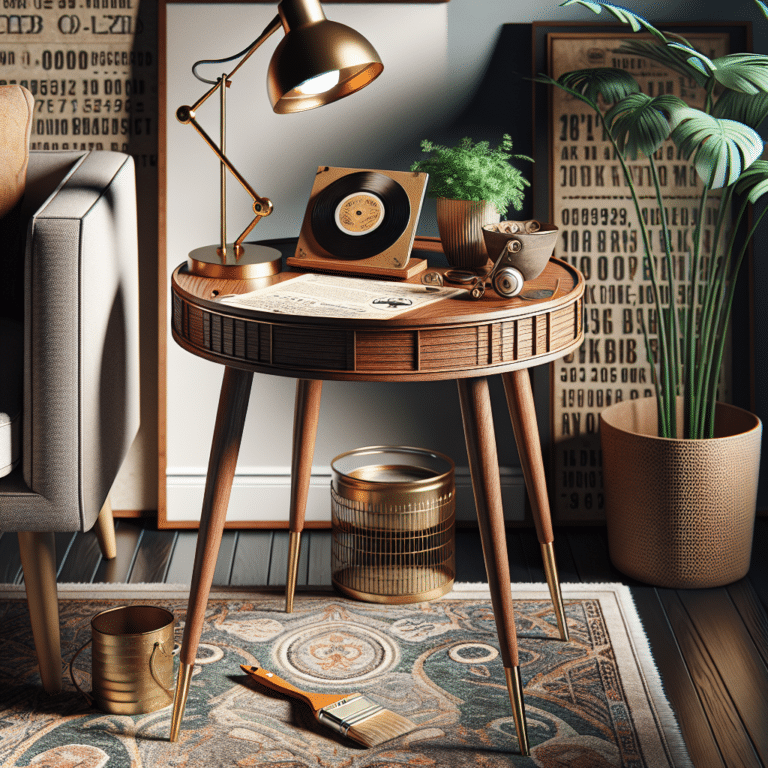DIY Guide: How to Revamp a Retro Side Table