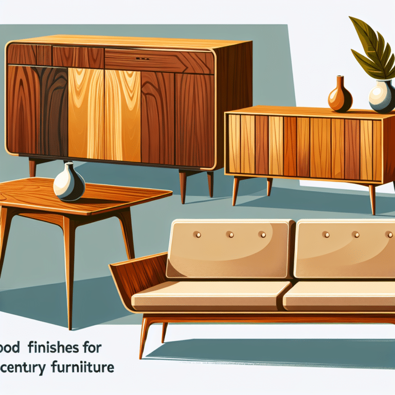 Best Wood Finishes for Your Iconic Mid-Century Furniture