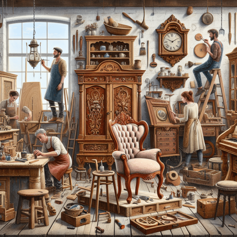 Crafting Elegance: DIY Vintage Furniture Hacks