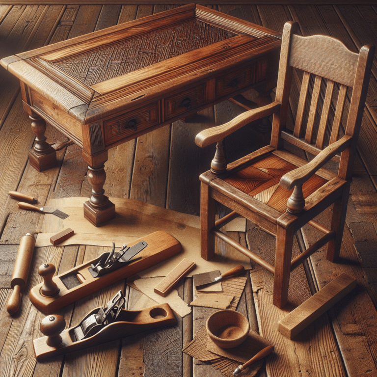  "Restoring Wood Grain on Old Furniture: An In-depth Guide