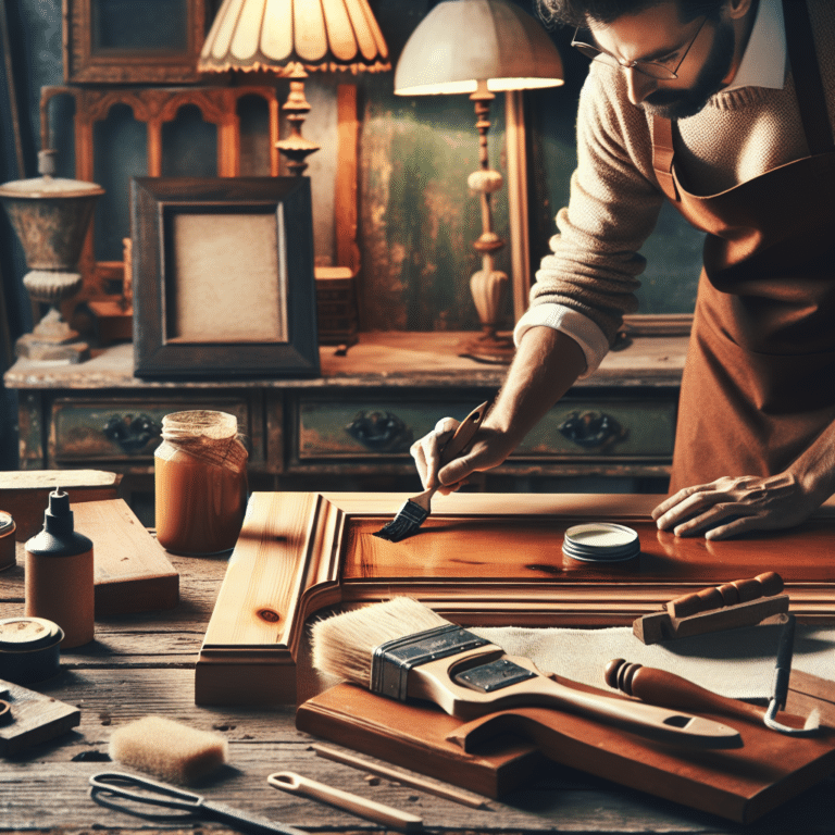 Vintage Wooden Furniture: DIY Finishing Techniques