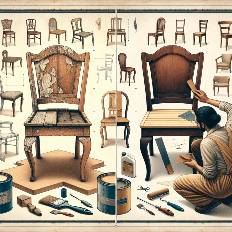 Helpful Tips To Refurbish Old Chairs