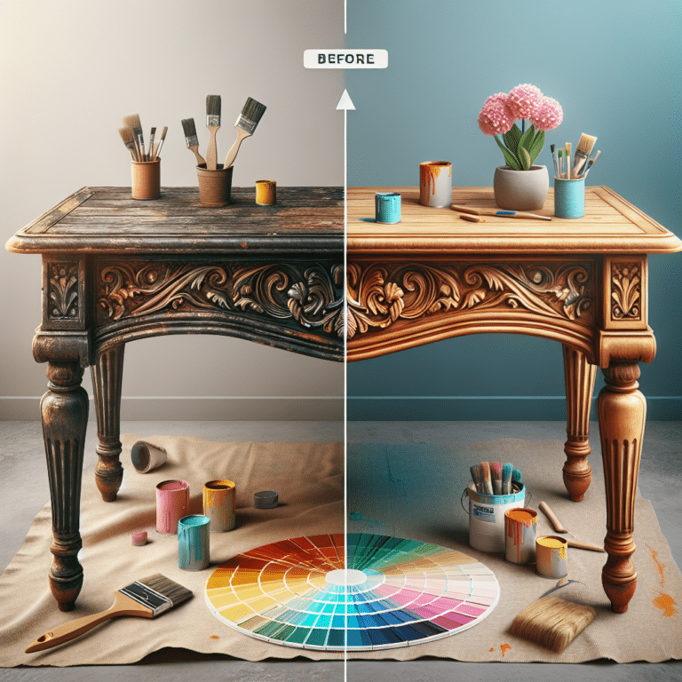 Give Your Old Furniture a Facelift: Tips for Painting Vintage Tables